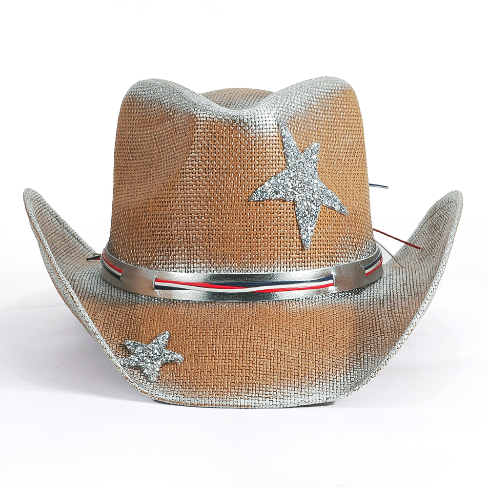 Sparkle Patriotic Cowboy Hat