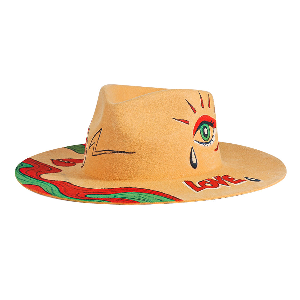 Amber Eye Fedora