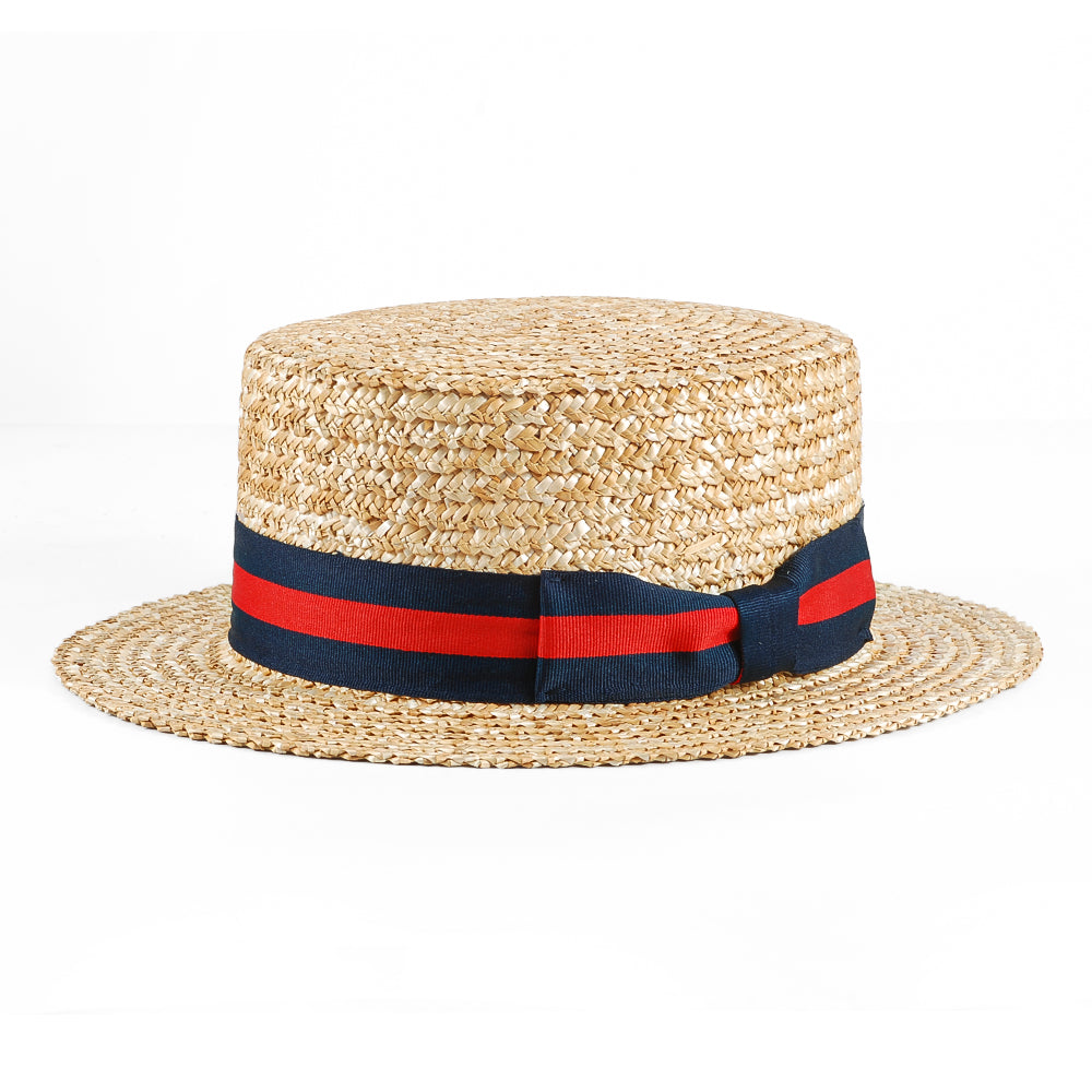 Boater Straw Boater Hat