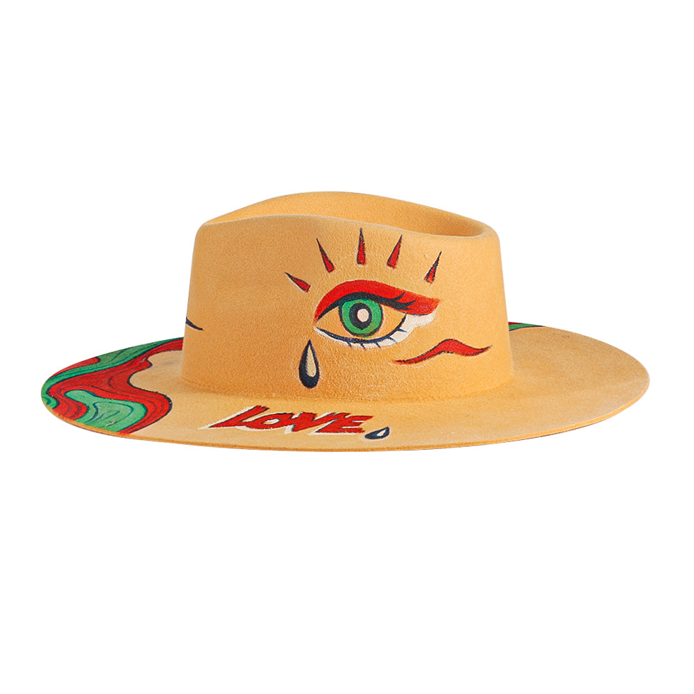 Amber Eye Fedora