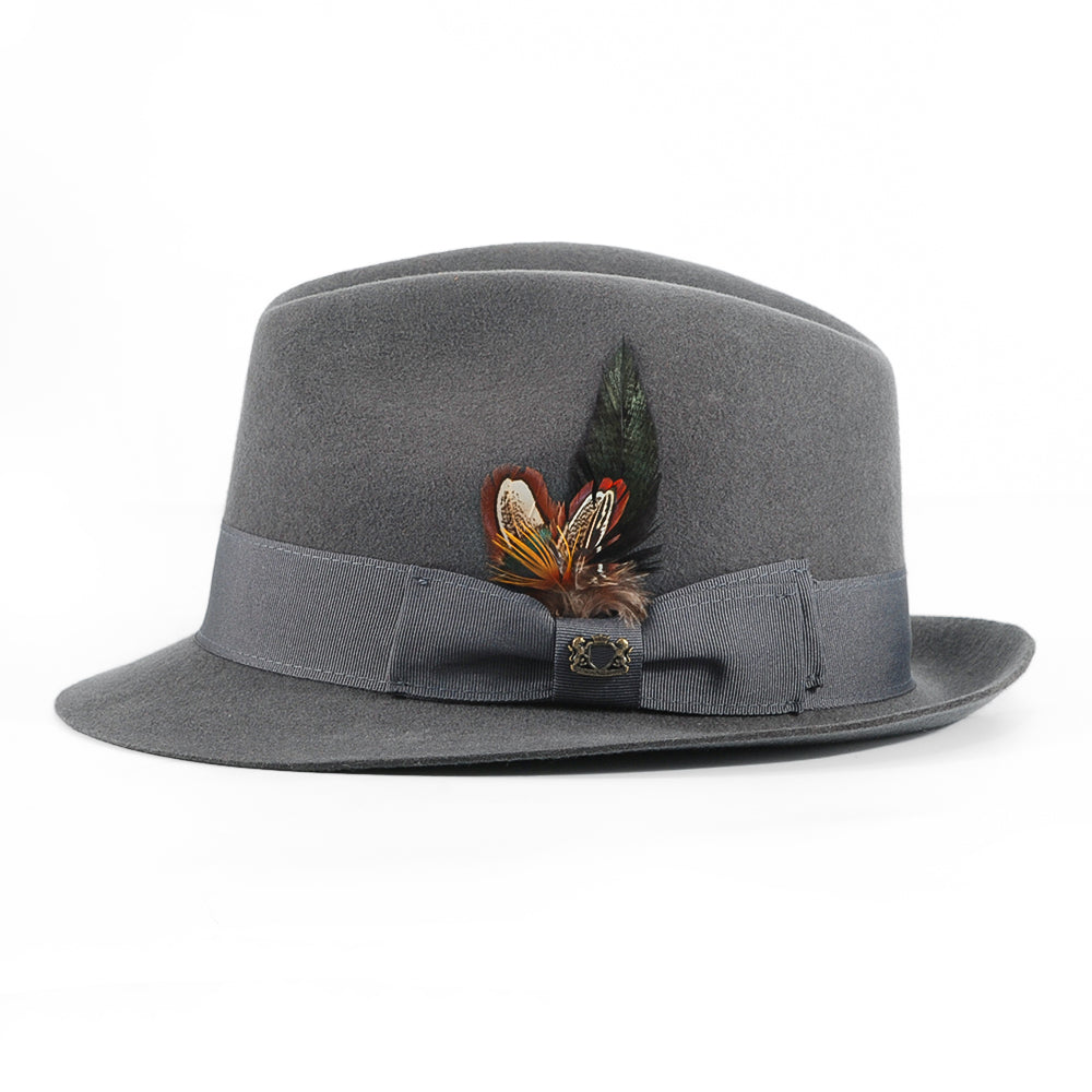 Gray Fedora