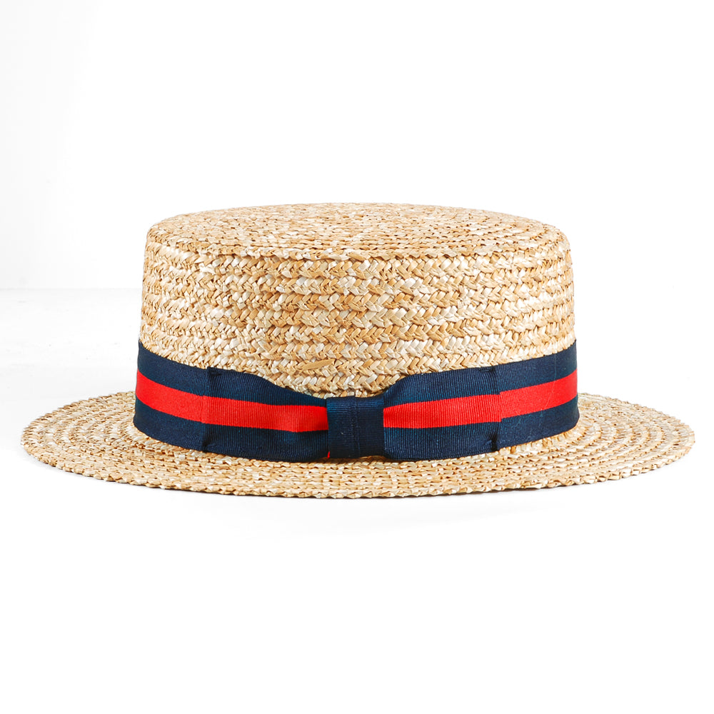 Boater Straw Boater Hat