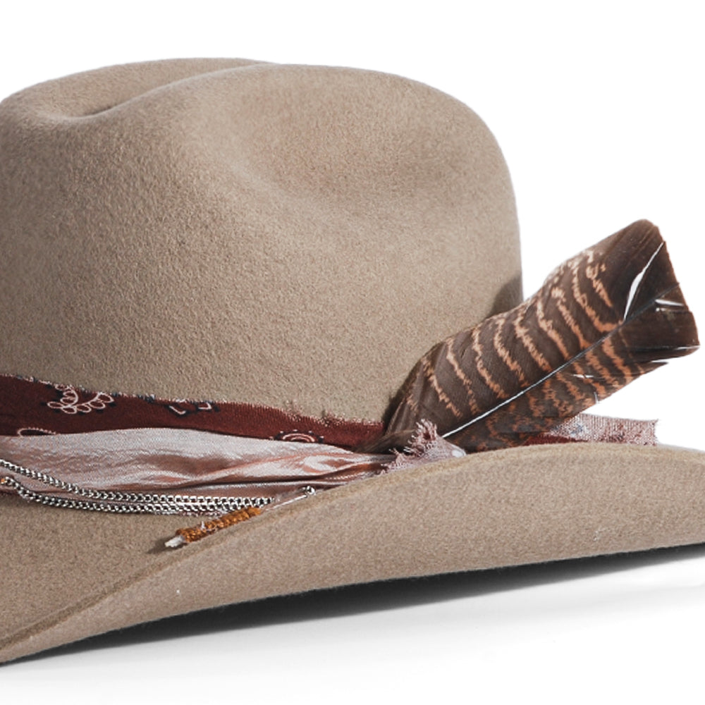 OTRHATS-Cowboy-Wool-Khaki-Pioneer-detail