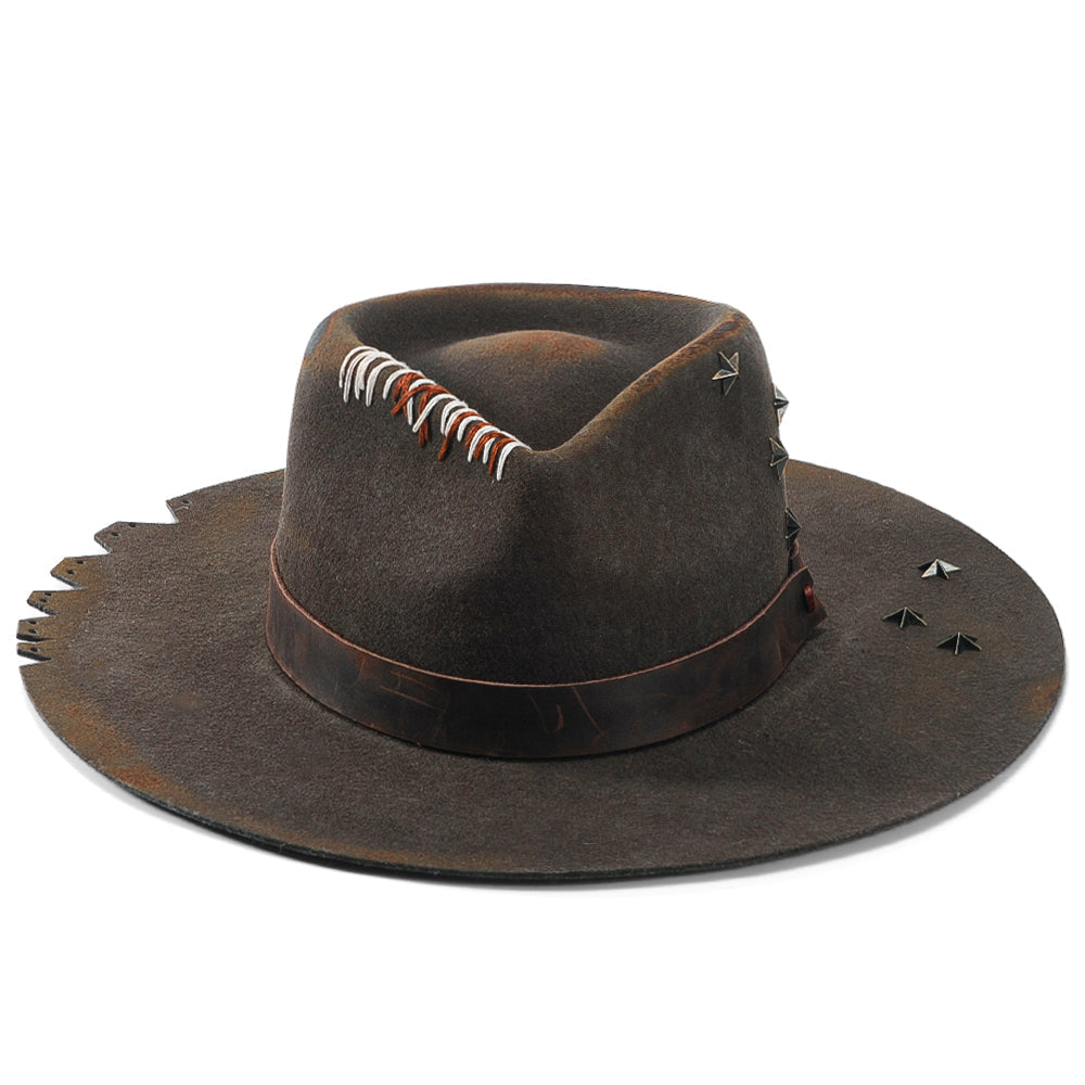 OTRHATS-Fedora-Felt-Dark-Brown-Whiskey-Trail-front
