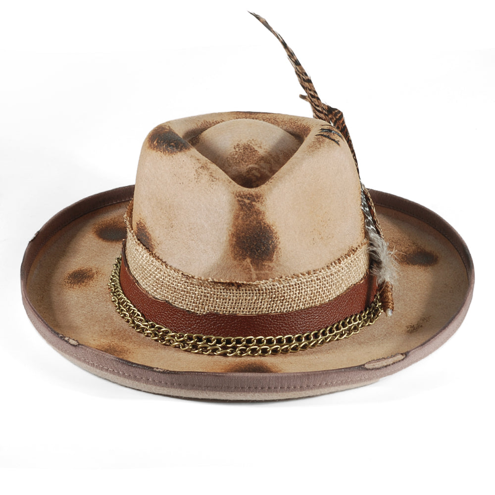 OTRHATS-Fedora-Felt-Khaki-Nomad’s-Delight-front