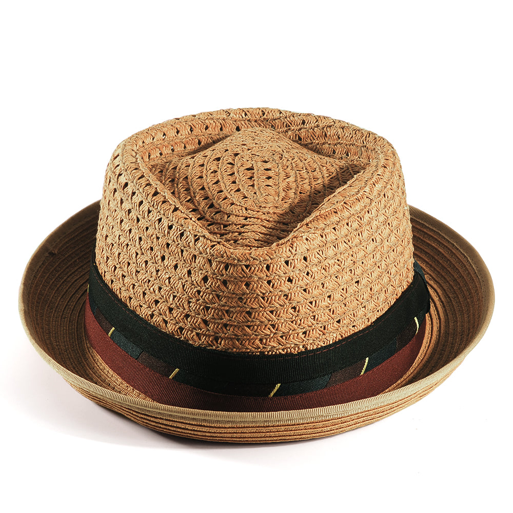 OTRHATS-Fedora-Straw-Khaki-PorkPie-Toyo-front