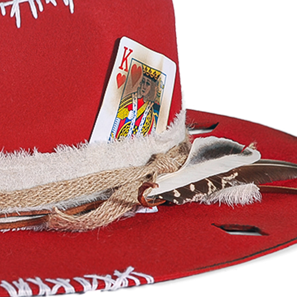 OTRHATS-Fedora-Wool-Red-Red-King-detail